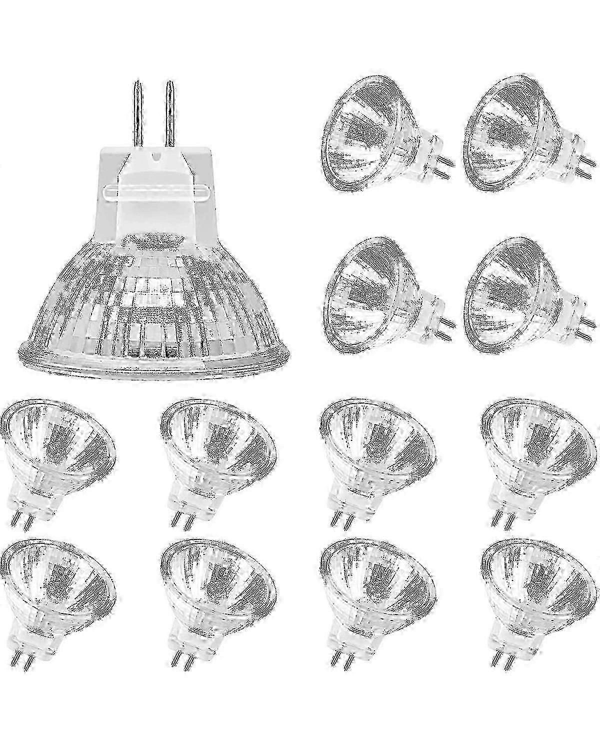 12V 20W 調光可能な MR11 GU4 ハロゲン電球 - 12 個ウォーム ホワイト 2700K シーリング ライト用sl
