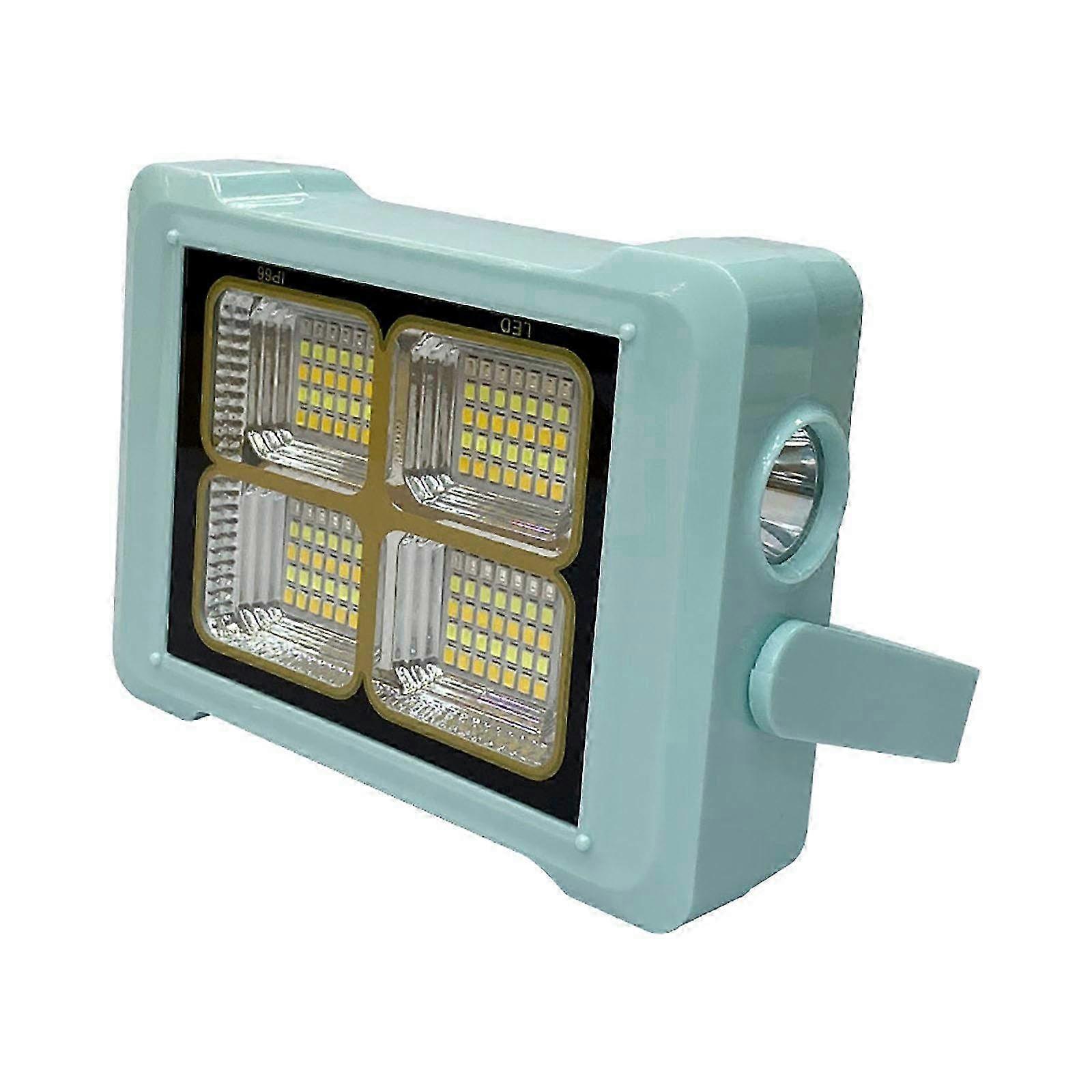 Portable Solar Energy Work Lamp with USB Emergency Charging - Waterproof Outdoor Camping Light for Strong Illumination