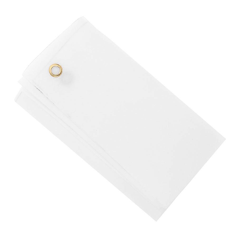 White Blank Banner for DIY Polyester Photo Backdrop Suitable for Parties and Outdoor Use 47.2x118.1 Inches