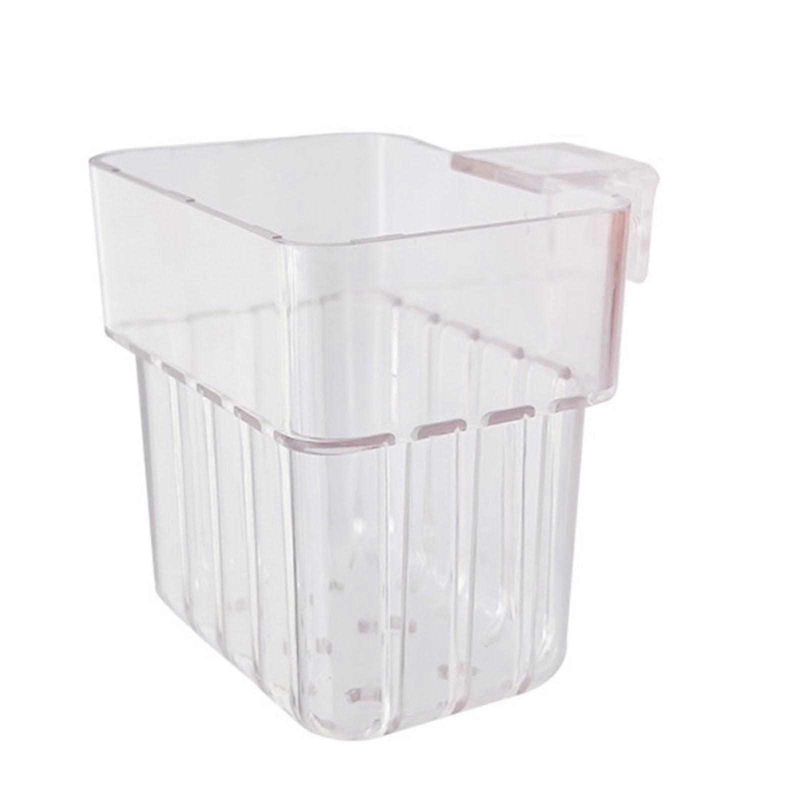 Aquarium Planter Holder, Plant Pot Rack For Hydroponics, Acrylic Plant Pot Support, Durable, Easy Install, Clear