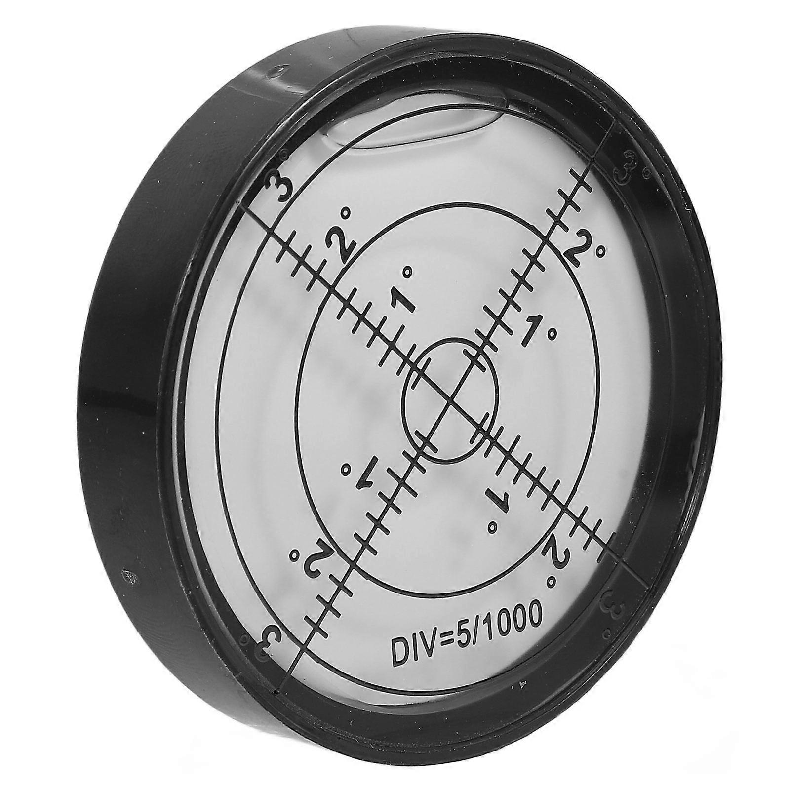 Circular Bubble Level Measuring Instrument For Decoration And Construction Projects 6X6X1.2CM 1Set