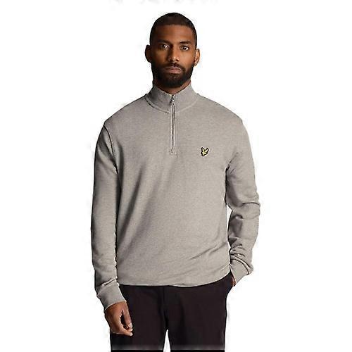 Lyle & Scott Mens Loopback Quarter Zip Sweatshirt