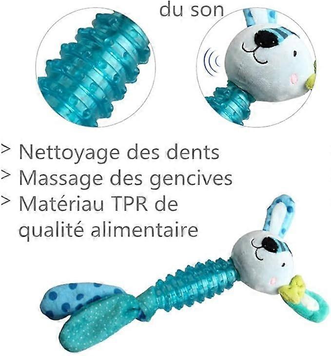 3 durable TPR and plush dog chew toys for pets,model DXGHC