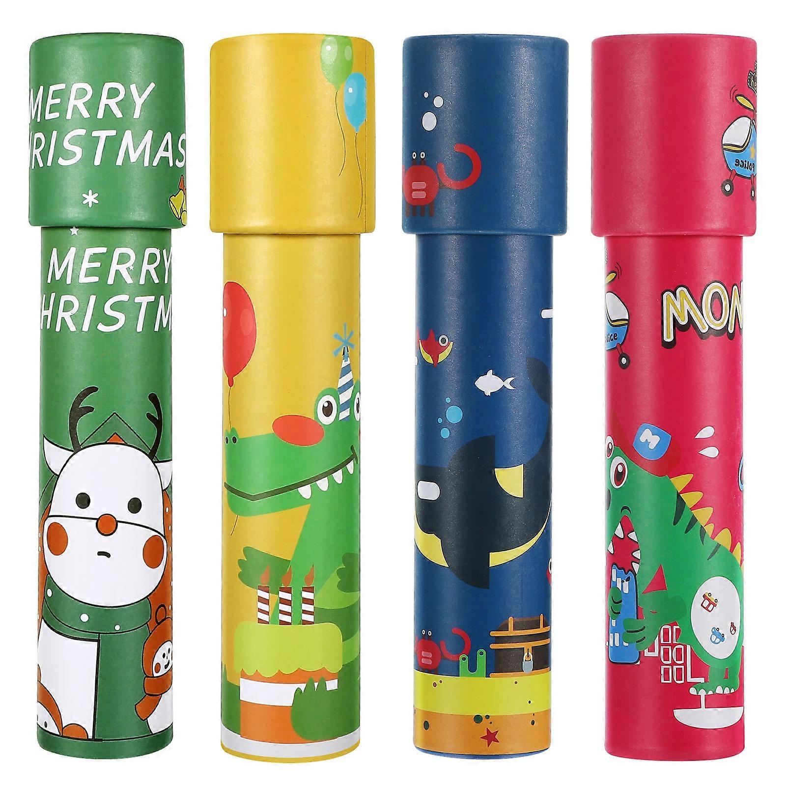 Kaleidoscope For Kids 2Pcs Random Pattern Educational Toy Designed To Improve Thinking Ability In Children