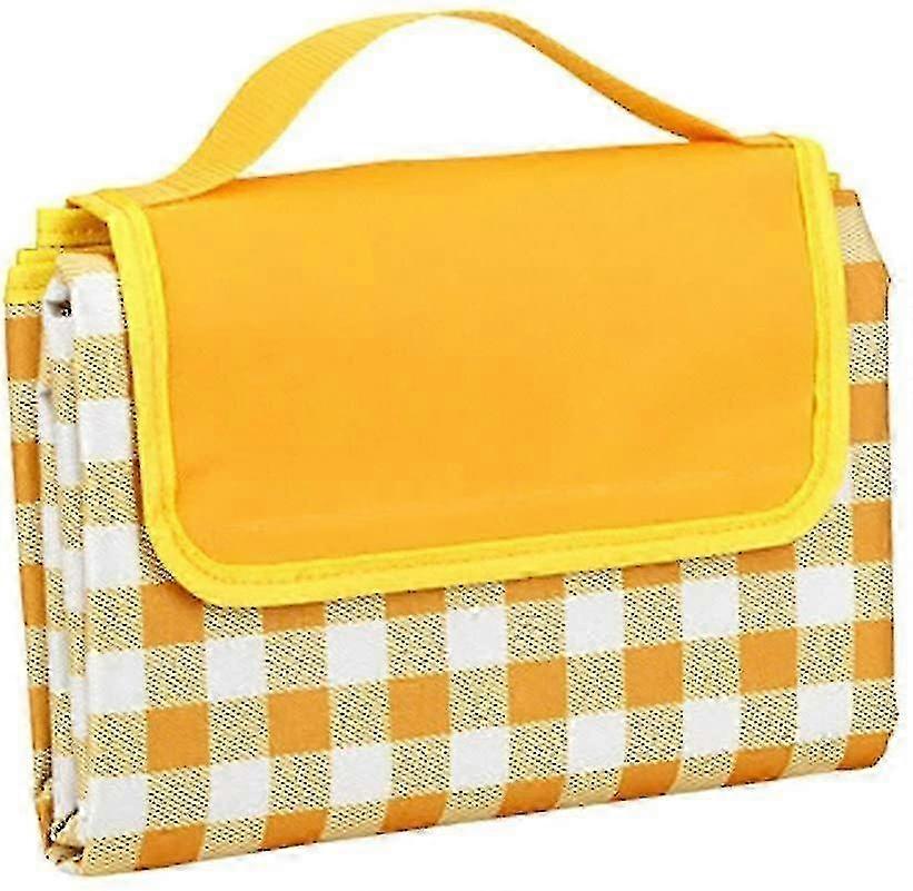 AURA Large Picnic Blanket, 150 X 200 Cm Foldable Beach Mat