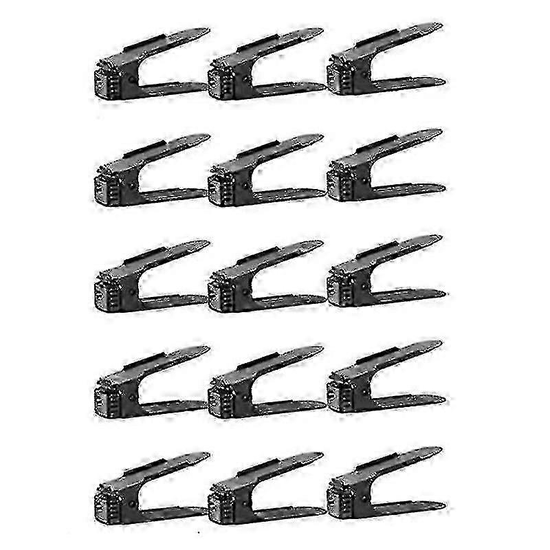 15pcs Shoe Slots Organizer For Closet Adjustable Shoe Stacker Double Deck Shoe Rack Organizer Holde -Yx