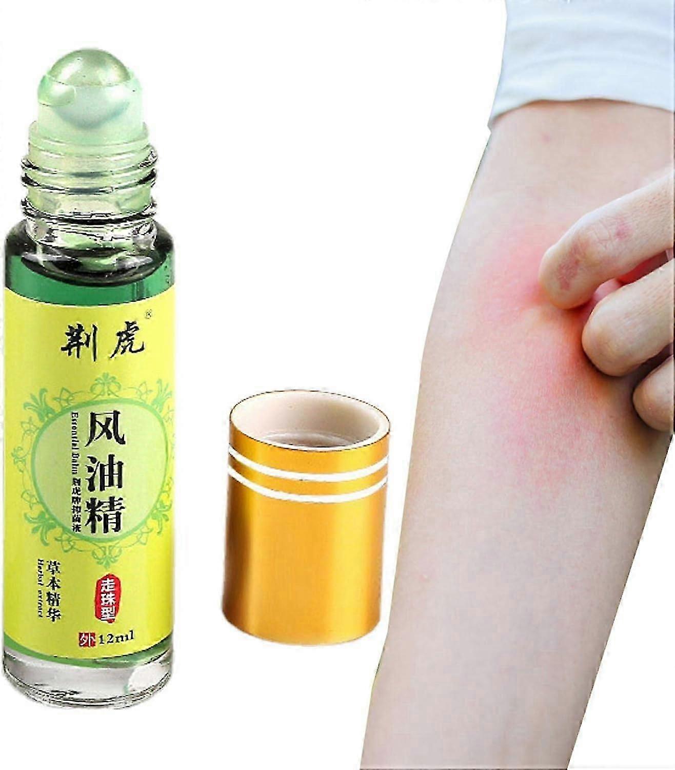 Roll on Peppermint Oil, Peppermint Oil to Relieve Dizziness on the Skin, Peppermint Touch Oil Roll On for Migraines, Energy Against Motion Sickness