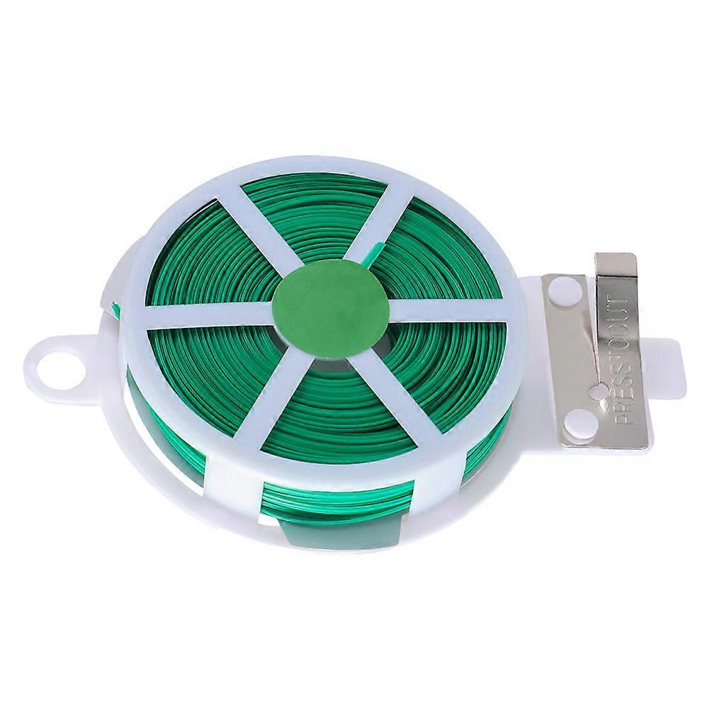 3Set Garden Cable Ties For Supporting Plants With Practical Design 5000Cm Green Color And Durable Material