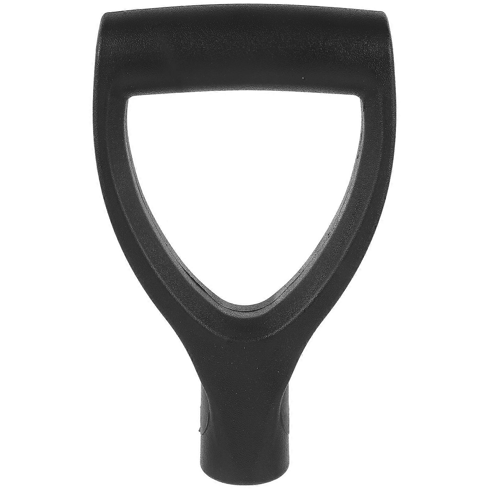 D Shaped Garden Grip Handle Replacement, Lightweight Plastic Spade Handle for Digging, Raking, and Gardening, Comfortable, Portable Design for