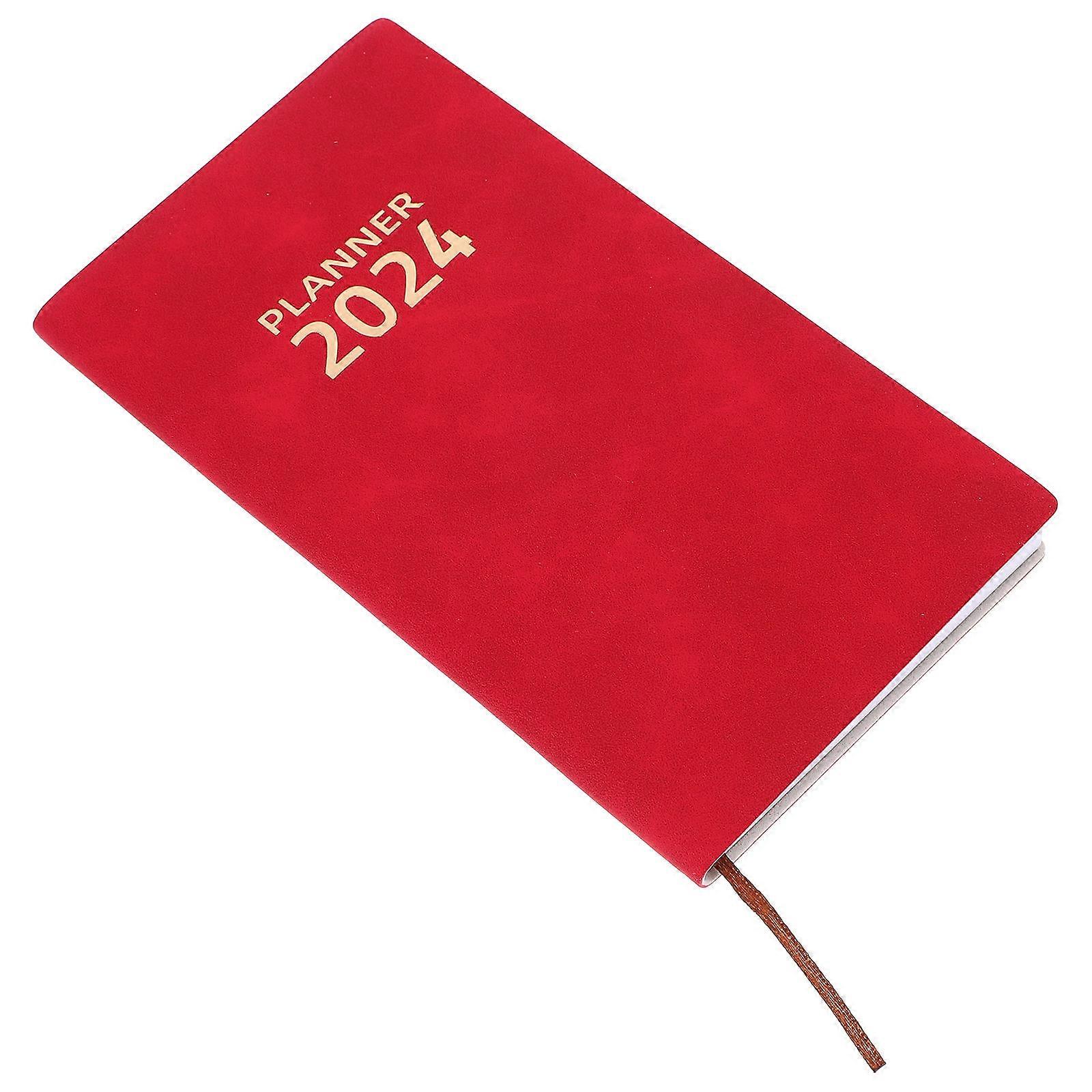 English Schedule Book Planner Notepad Weekly Planner Notebook 2024 Academic Year