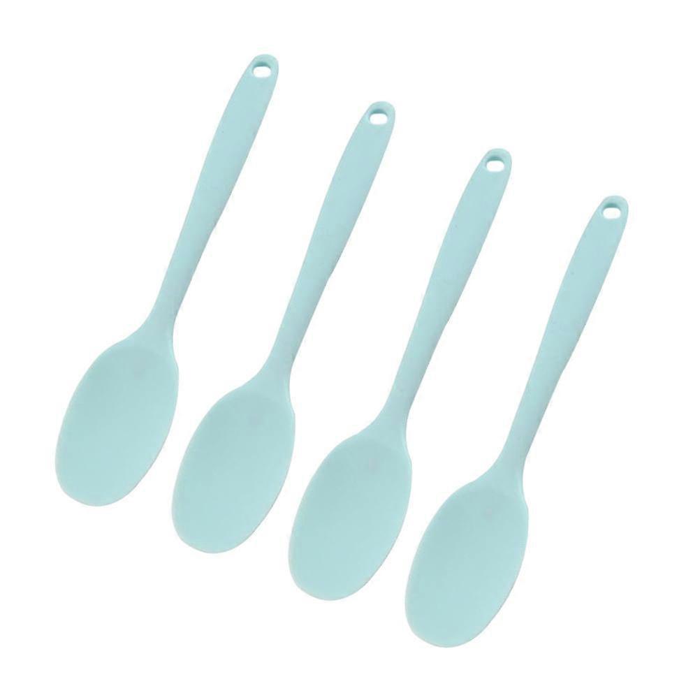 Silicone Spoon Ideal For Mixing And Serving Food With Sturdy Shape Perfect For Home And Restaurant Usage