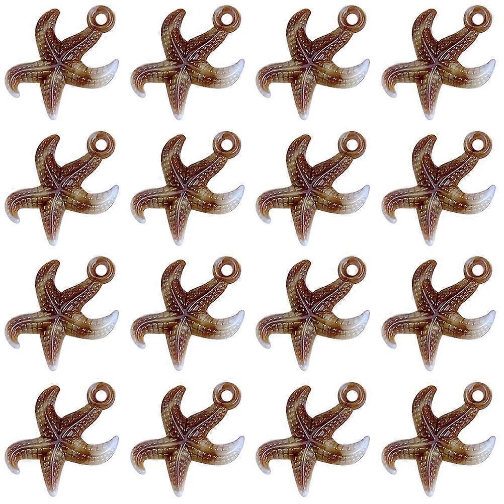 Ocean Theme Pendants Jewelry Making Material for DIY with 100Pcs Shell Charms