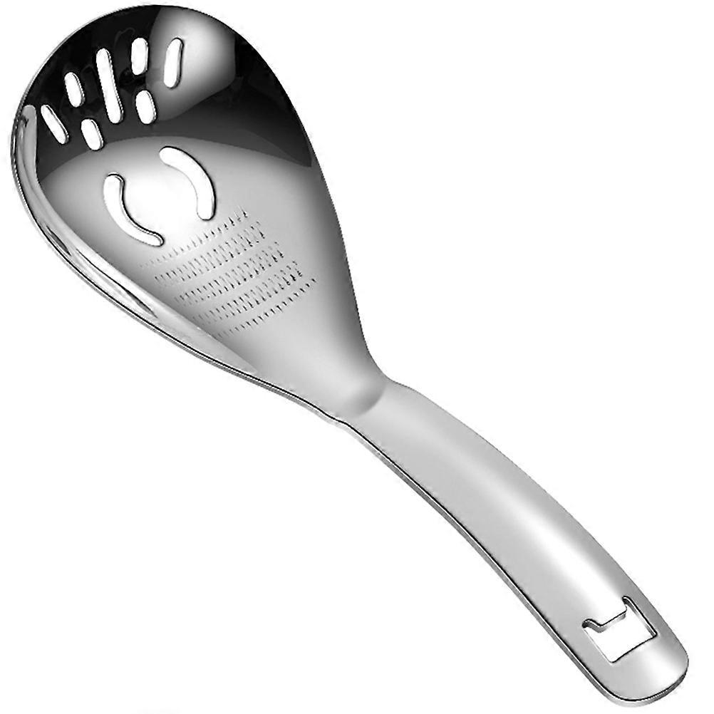 Multipurpose Kitchen Gadget Spoon For Grinding Tool Use In Silver Material 1Pack