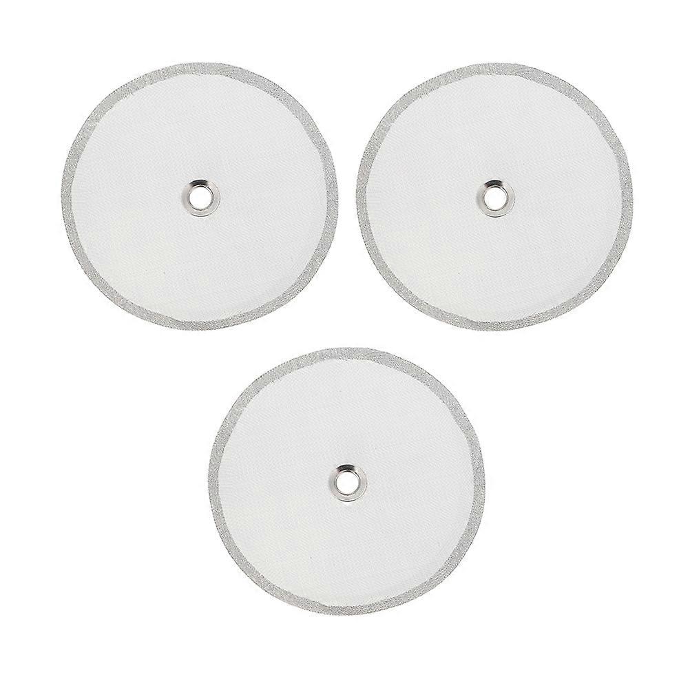3pcs Stainless Machine Filter Mesh Portable Strainer For Press Pot Tea Fine Mesh For Home Cafe Use
