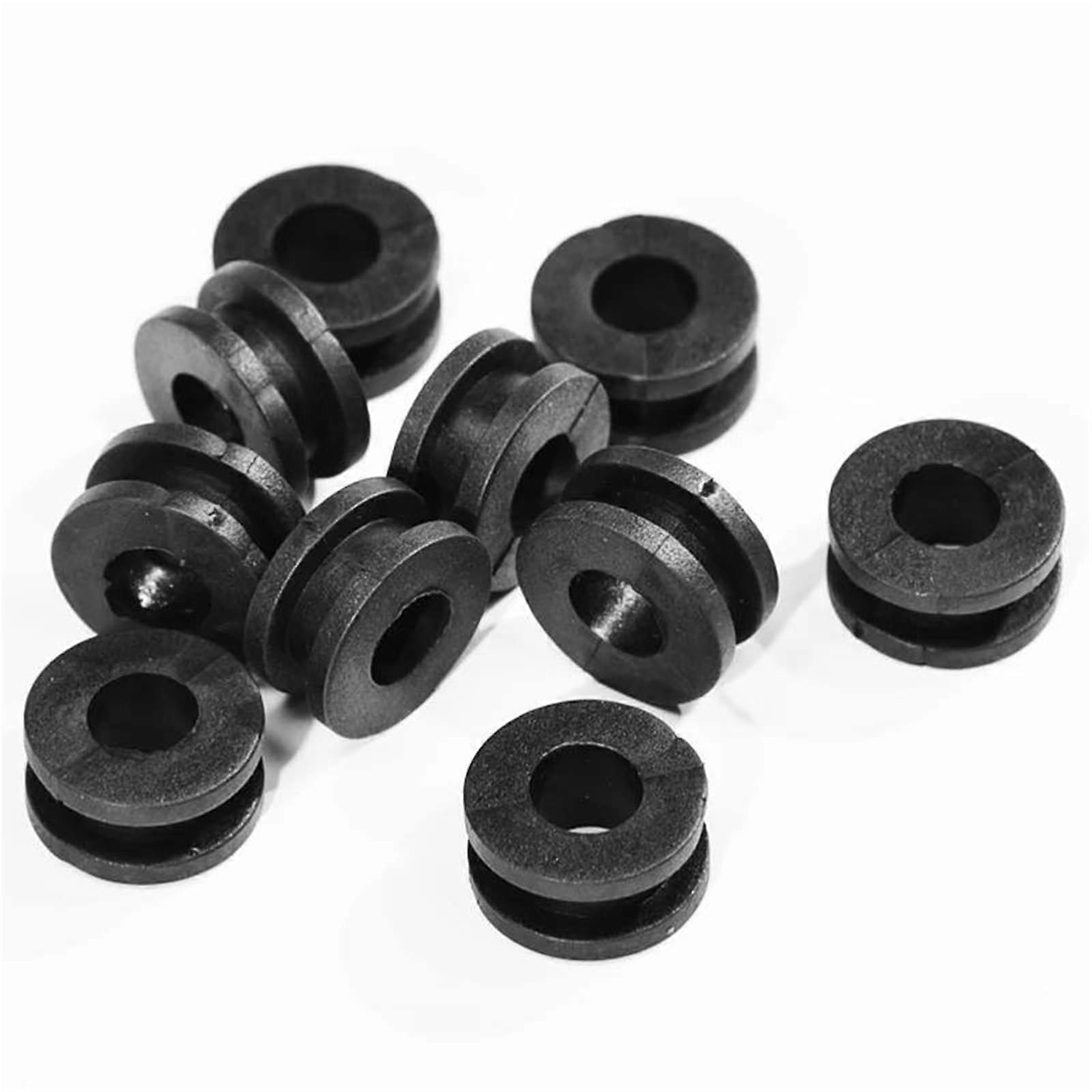 Rubber Grommets For Motorcycle Side Covers - 10 Pcs, Sealing Grommets, Fits Suzuki GSXR600/750/1000 Katana