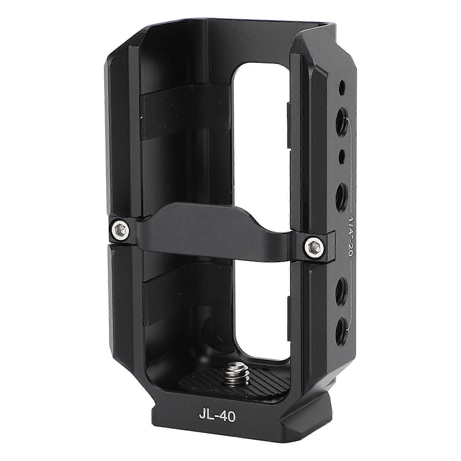 Aluminum alloy camera cage with silicone padding for various shooting scenarios.