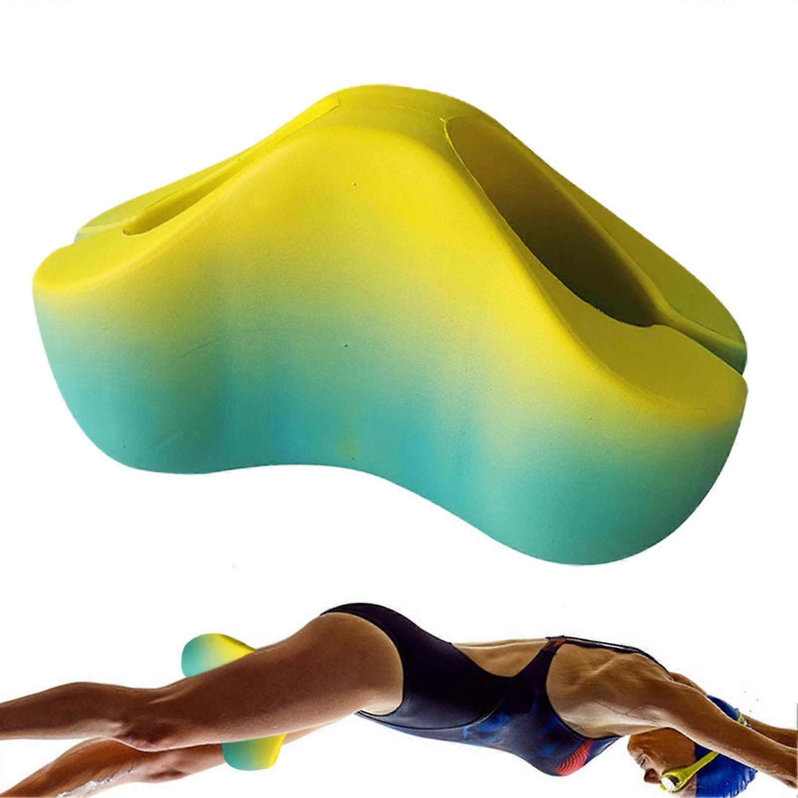 Pull Buoy Leg Float, Kickboard Swimming, Pull Buoy, Pool Training Aid for Adults, Children Blue