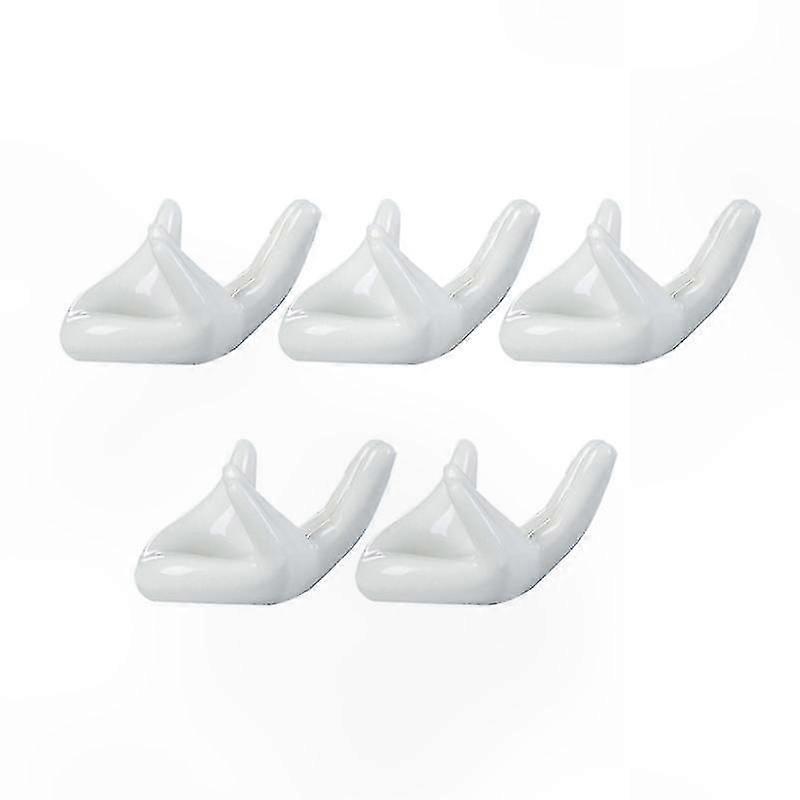 5-Pack Tea Strainer Holders for Convenient Brewing