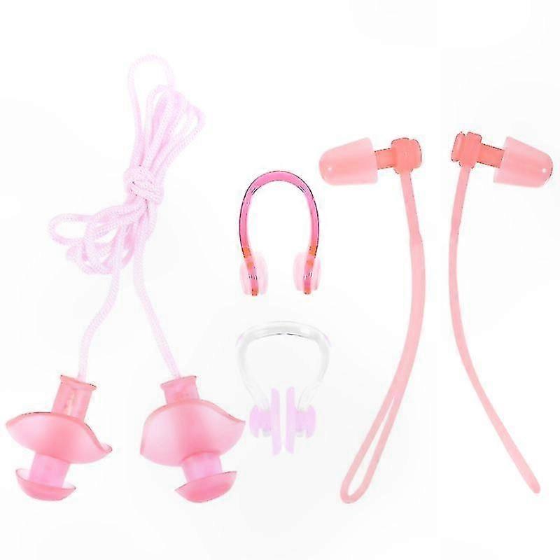 4-Pack Waterproof Ear Plugs for Swimming