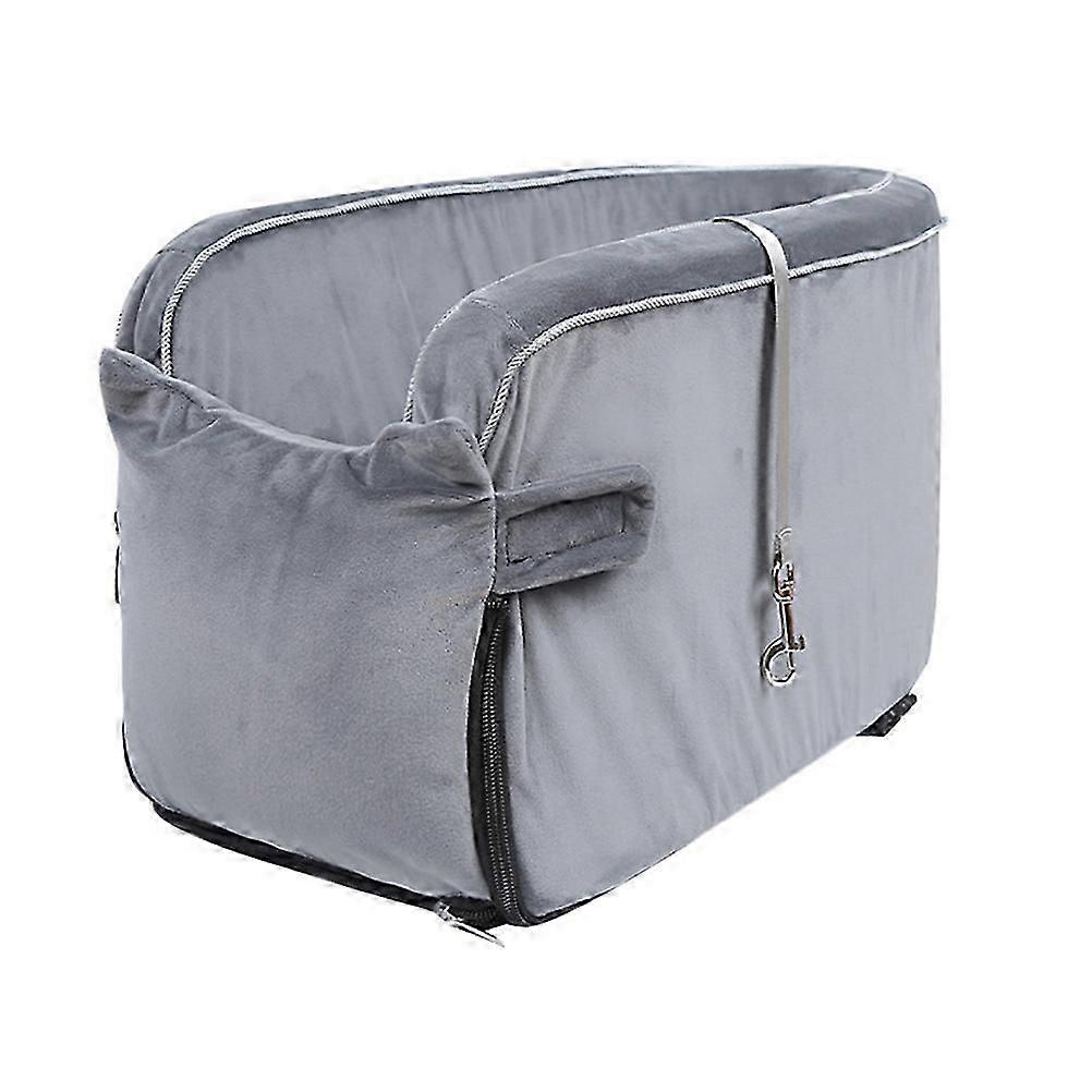 Safe & Comfy Dog Car Seat Cushion - Non-Slip Travel Bed for UK Pet Adventures
