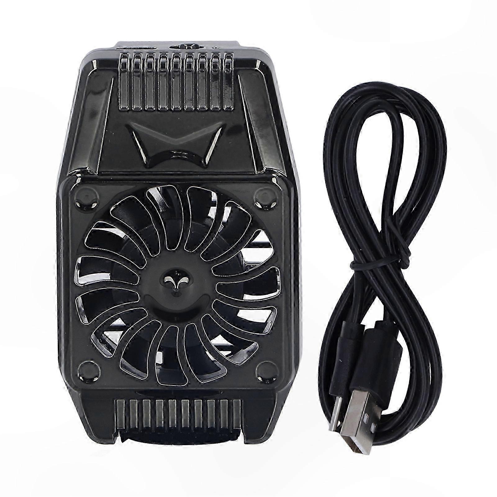 Quiet Gaming Phone Cooler with Rapid Heat Dissipation and Easy Clip-On Design for Home Use