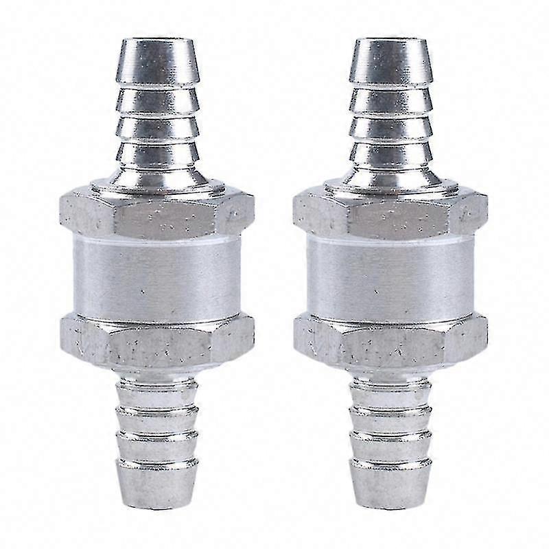 2pcs Inline Check Valve for Water Air Gas Flow Control