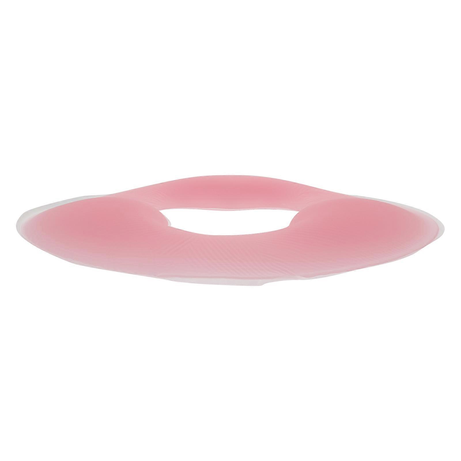 Massage Face Down Cushion for Spa Adults Made of Silicone in Pink for Comfort Position 1Set