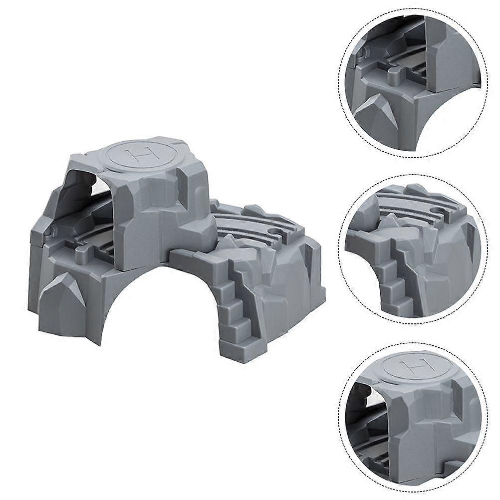 1pc Funny Cave Models Plastic Tunnel Railway Train Model Kids Scene Model Toy