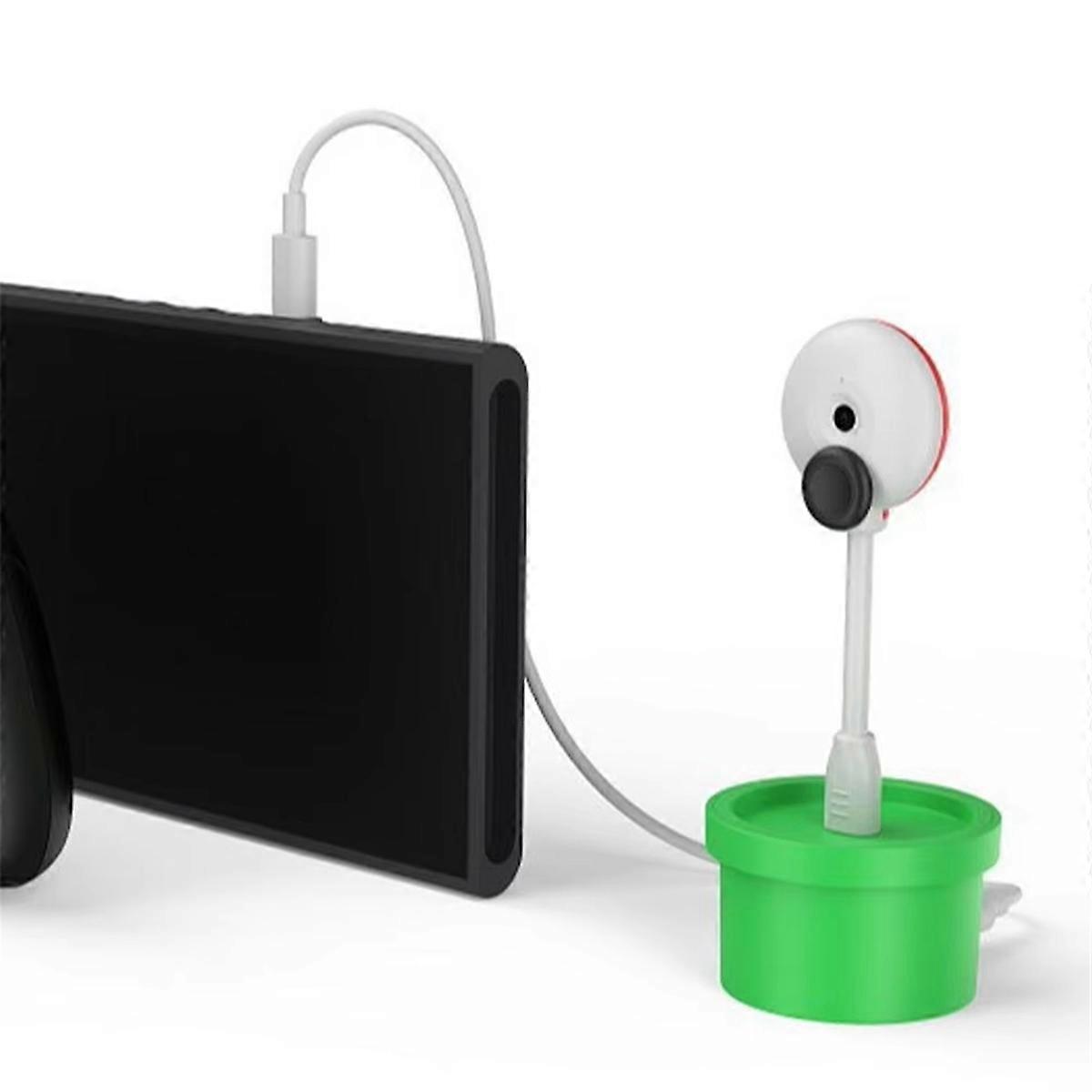 USB-C Camera with Stand for Switch 2 Accessories 720P Video Capture Recording USB Type C Cable Cord