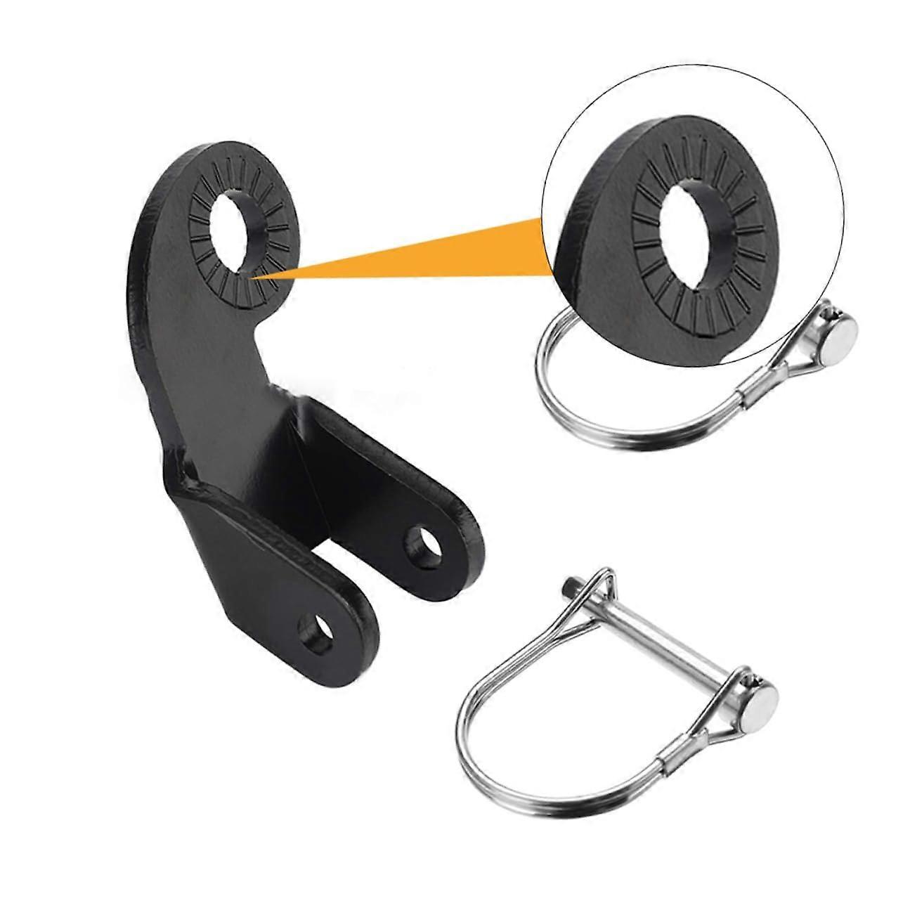 1Set Bike Trailer Hitch Connector Easy to Install Bike Trailer Attachment for Towing Lightweight and Durable with for Pet Ref: 7009