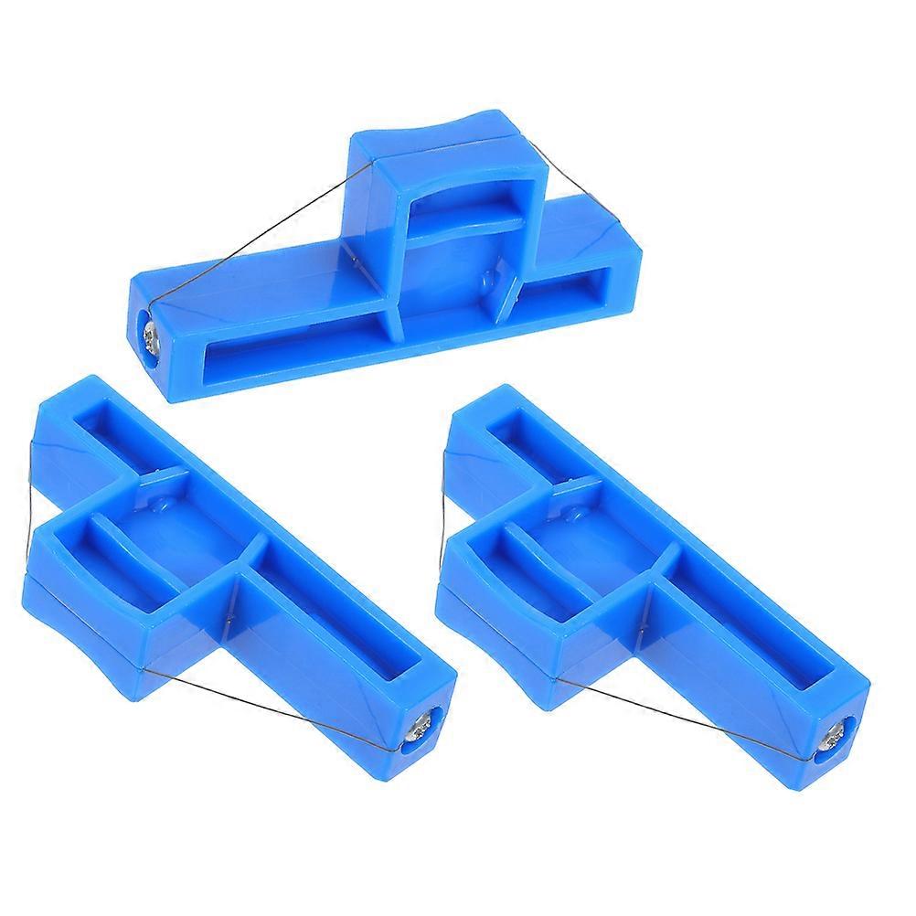 Angle Cutting Clay Tool Set 3Pcs Ergonomic Design For Hobbyists With Precision Cutting Features Size 2.75X1.18X0.59In