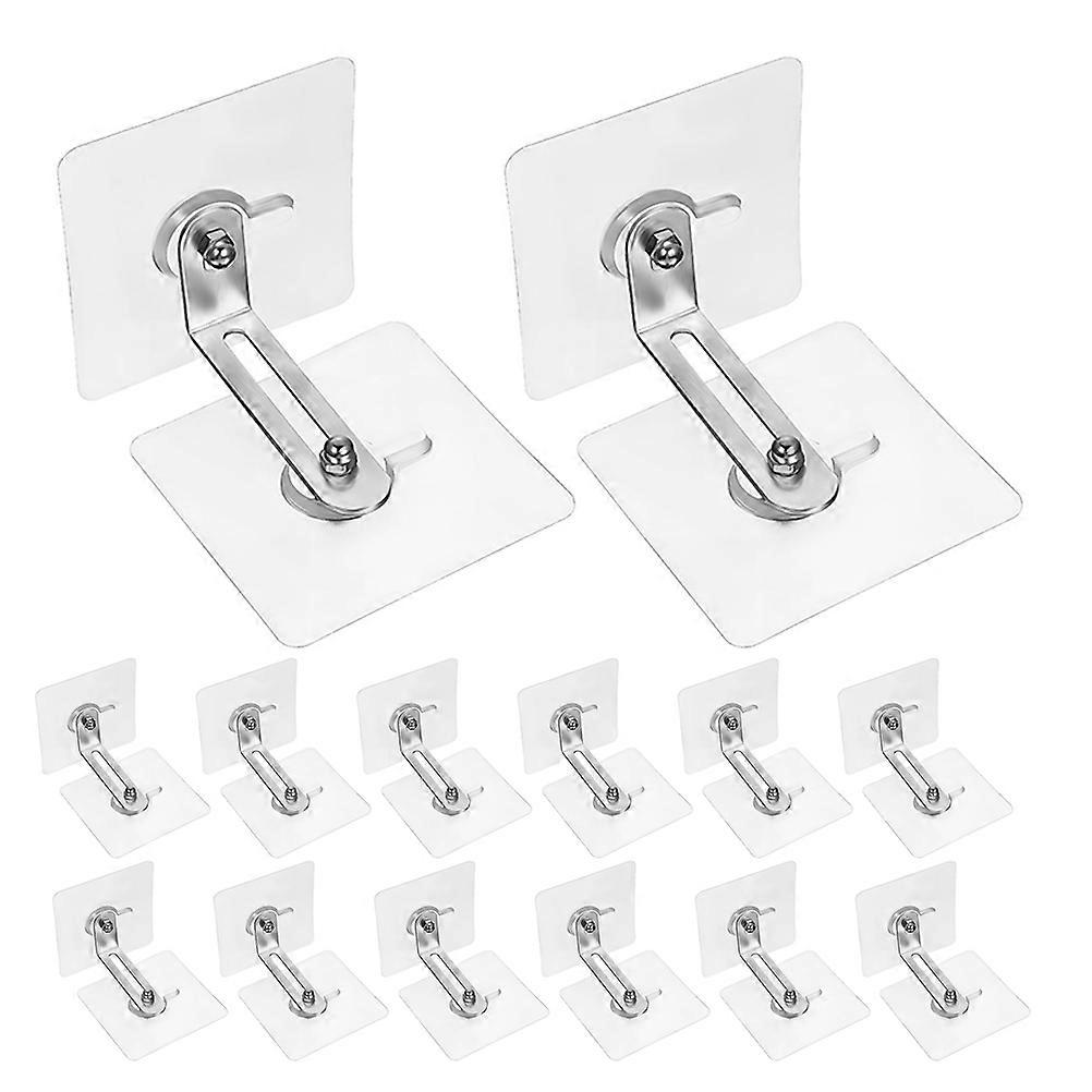 20pcs Furniture Wall Anchors High Strength Metal Tip Stabilizers for Bookshelf Installation No Tools Needed