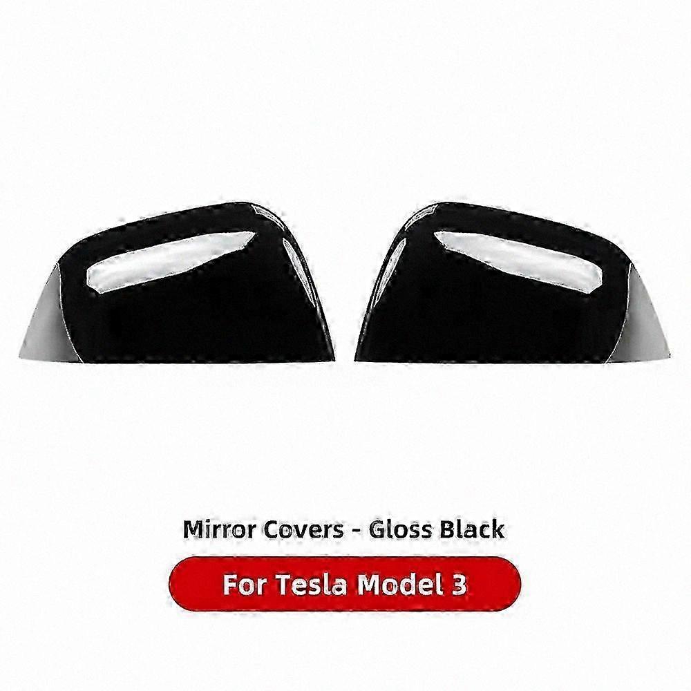 Universal Car Side Mirror Cover ABS Rearview Accessory for Select Vehicle Models