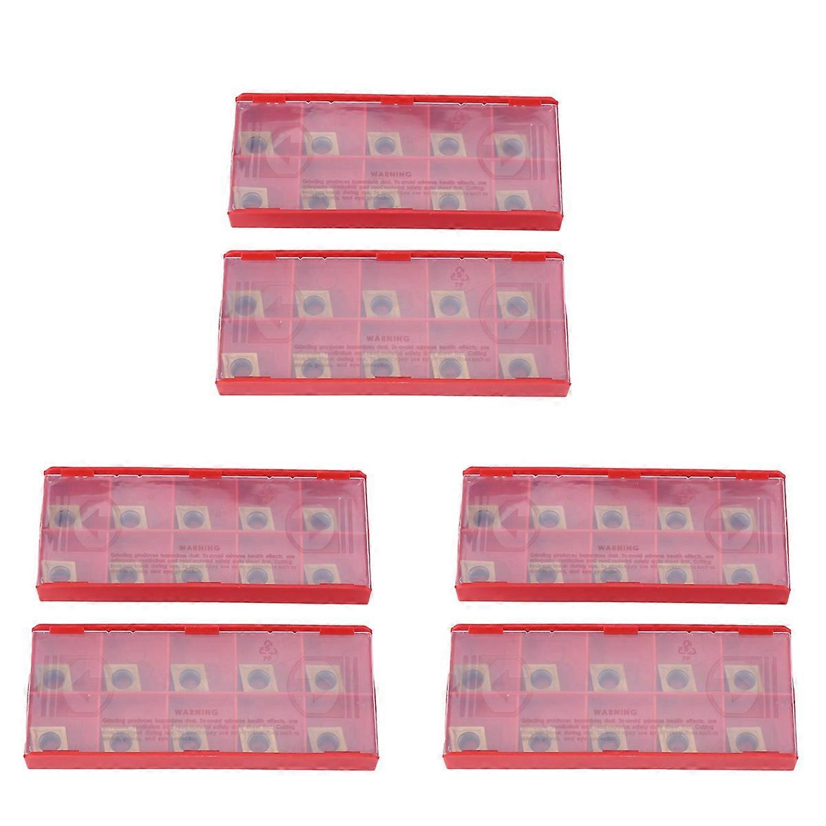 60PCS Carbide Insert CCMT09T304 CCMT32.51 US735 Metal Turning Tool Tools Lathe Tool CCMT 09T304 Face