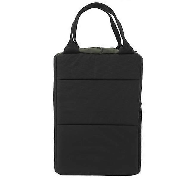 Padded Camera Bag Shockproof DLSR SLR Insert Bag for Backpack for R5 R6 T100 Z7 Z8 A6 A9 Black Green