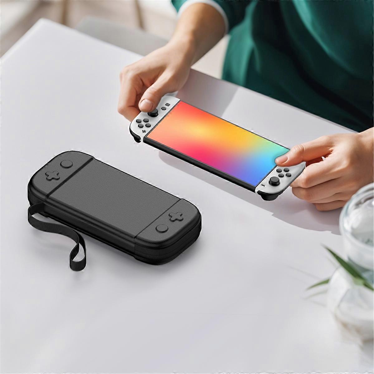 Storage Bag for 2 Protective Case Portable Game Console Carrying Tote Bag Game Accessory B