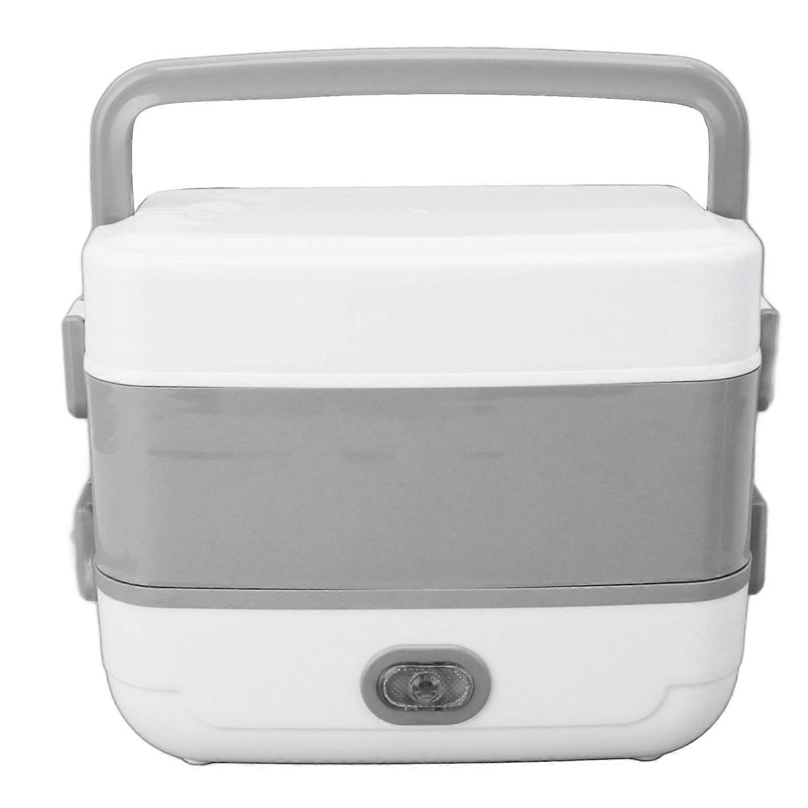 Multifunction Electric Lunch Box 0.5L Double Layer 240x130x200mm