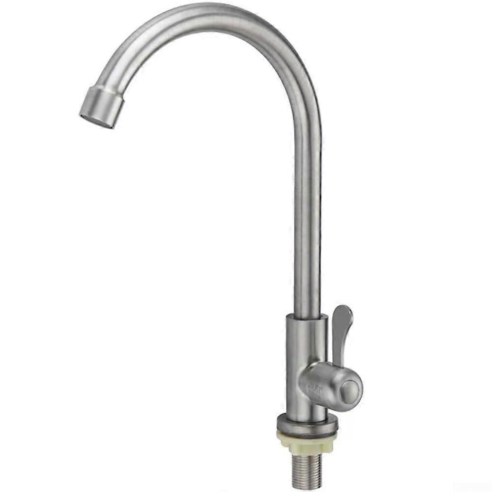 performance stainless steel water purifier faucet, single handle, cold water