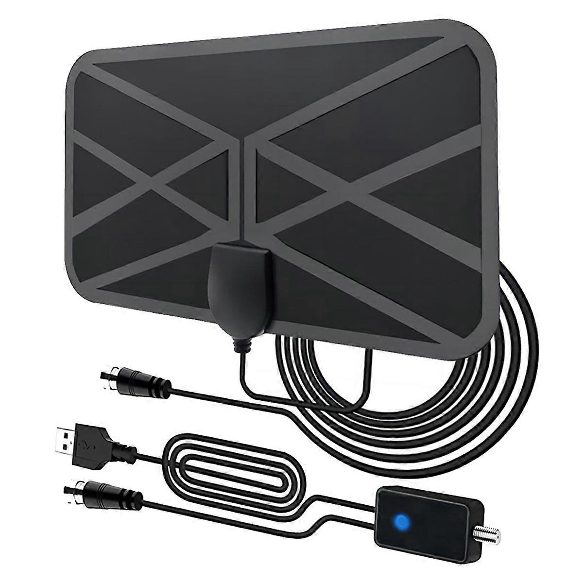 4K 1080P Antenna for Digital Tv with Amplifier with Strong Signal Digital TV Hd Antenna for Atsc/Dvb-T/Isdb Smart Hdtvs