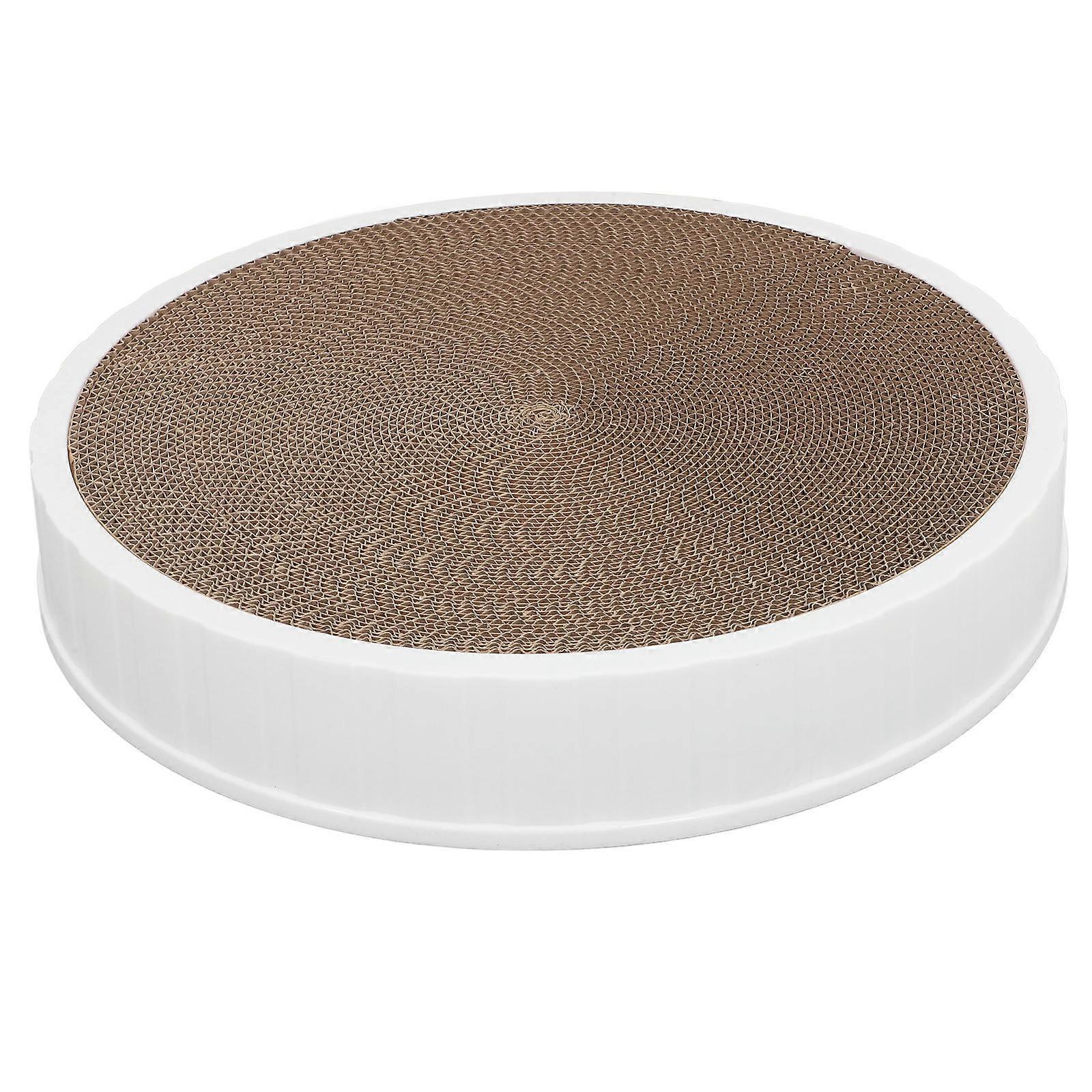 Natural Sisal Cat Scratching Mat Round Shape For Pet Owners Interactive Toy 36.00X36.00X5.50CM 1Pcs