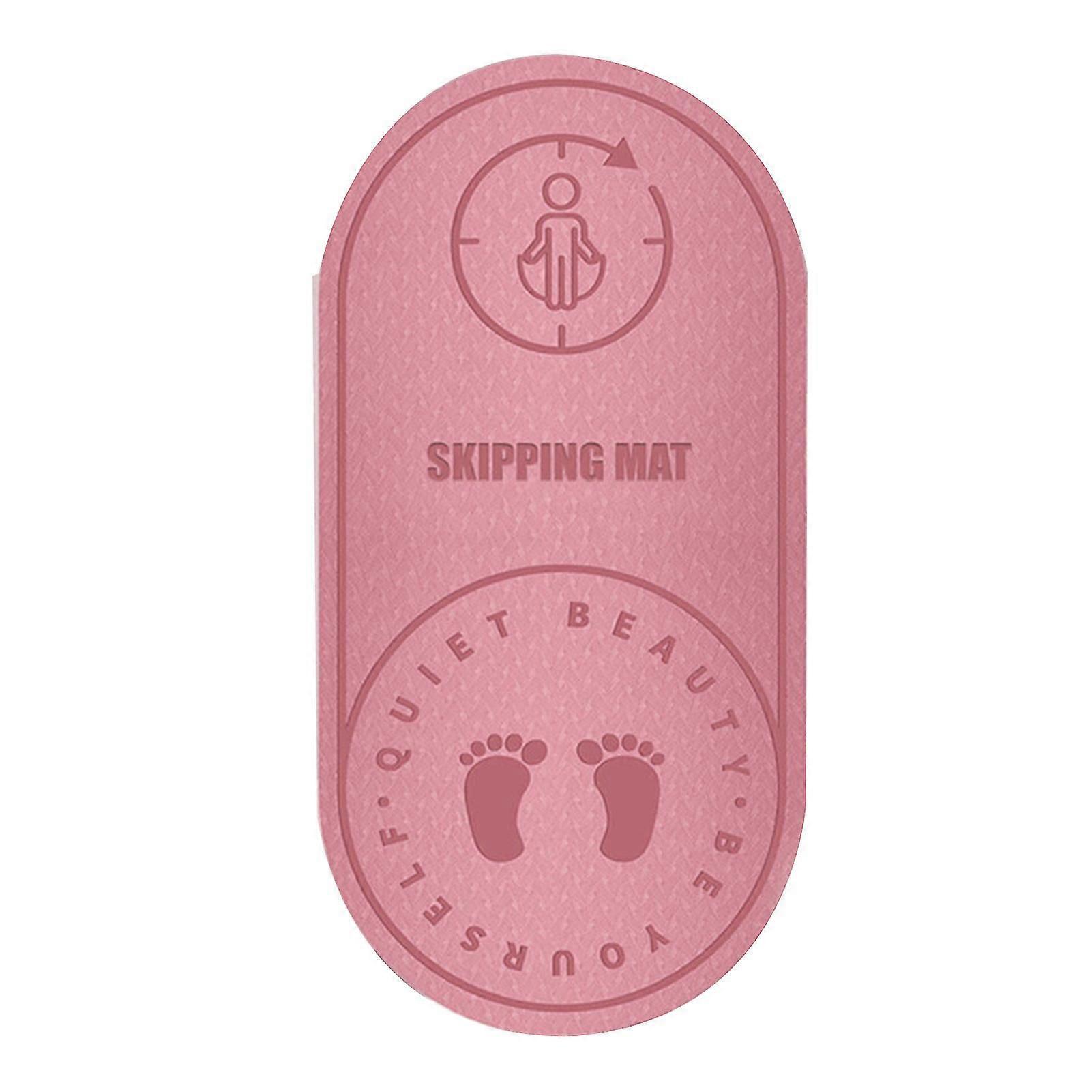 Jump Rope Mat for Home Workout with Non-Slip Texture