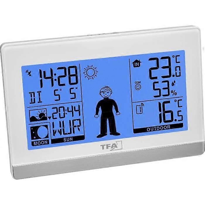 TFA Dostmann Καιρός Boy 35.1159.02 Ραδιοελεγχόμενος μετεωρολογικός σταθμός 8ωρη πρόγνωση καιρού Αριθμός αισθητήρων m