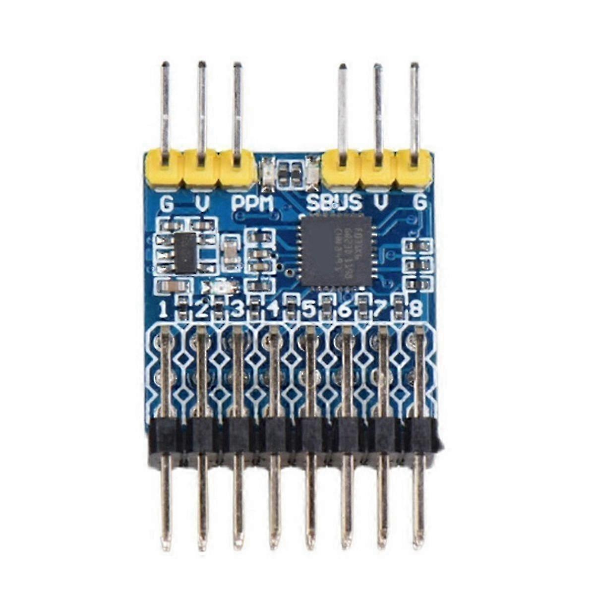 suitable for flysky ia6b frsky x8r, spp-sbus 8ch converter ppm pwm sbus signal 15a 3.3-20v