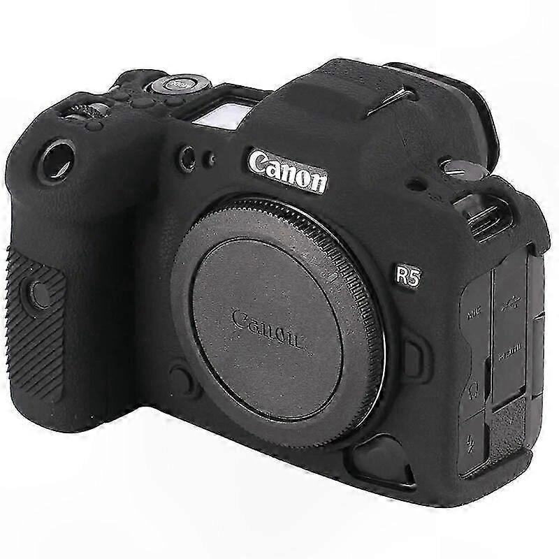 Silicone Camera Case Cover for Canon EOS R5 R6 Protective Skin Rubber Shell