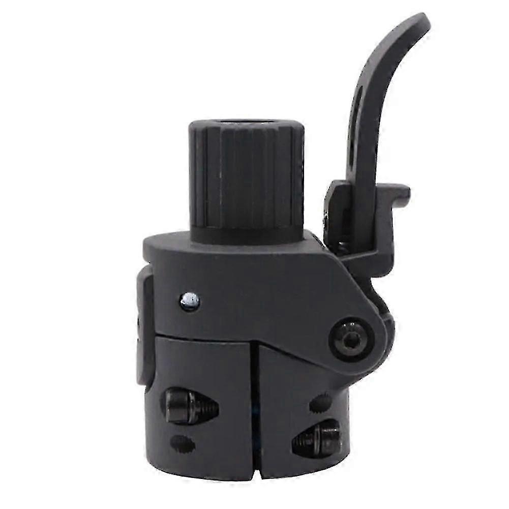 Front Folding Pole Base compatible with MI 3 Electric Scooter Metal Folding Rod Base Hook Folder Lock Replacement Parts