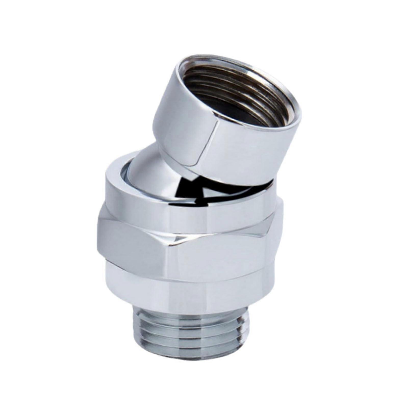 360 Degree Rotating Shower Head Joint Universal Extension Arm Easy Installation Multifunctional Shower Head Attachment