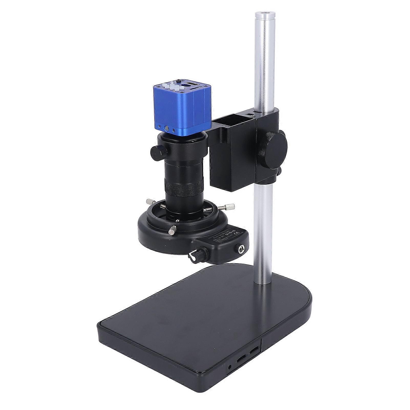 Caméra de microscope industriel 130X objectif 1080P 24MP Prise UE