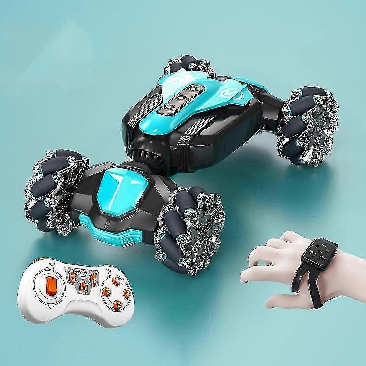 Gesture Sensing RC Stunt Car Remote Control Car for Boys, 360 Rotating 4WD RC Cars with Music and Light, Remote Control Car Gifts