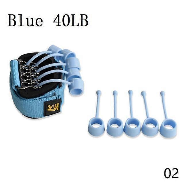Finger Extensor Strengthener Hand Exerciser Trainer (Blauw)