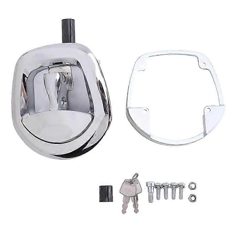 For Ttype Fishtail Lock Offroad Modified Trailer Mechanical Door Lock Escort Antitheft Lock Rv Paddl